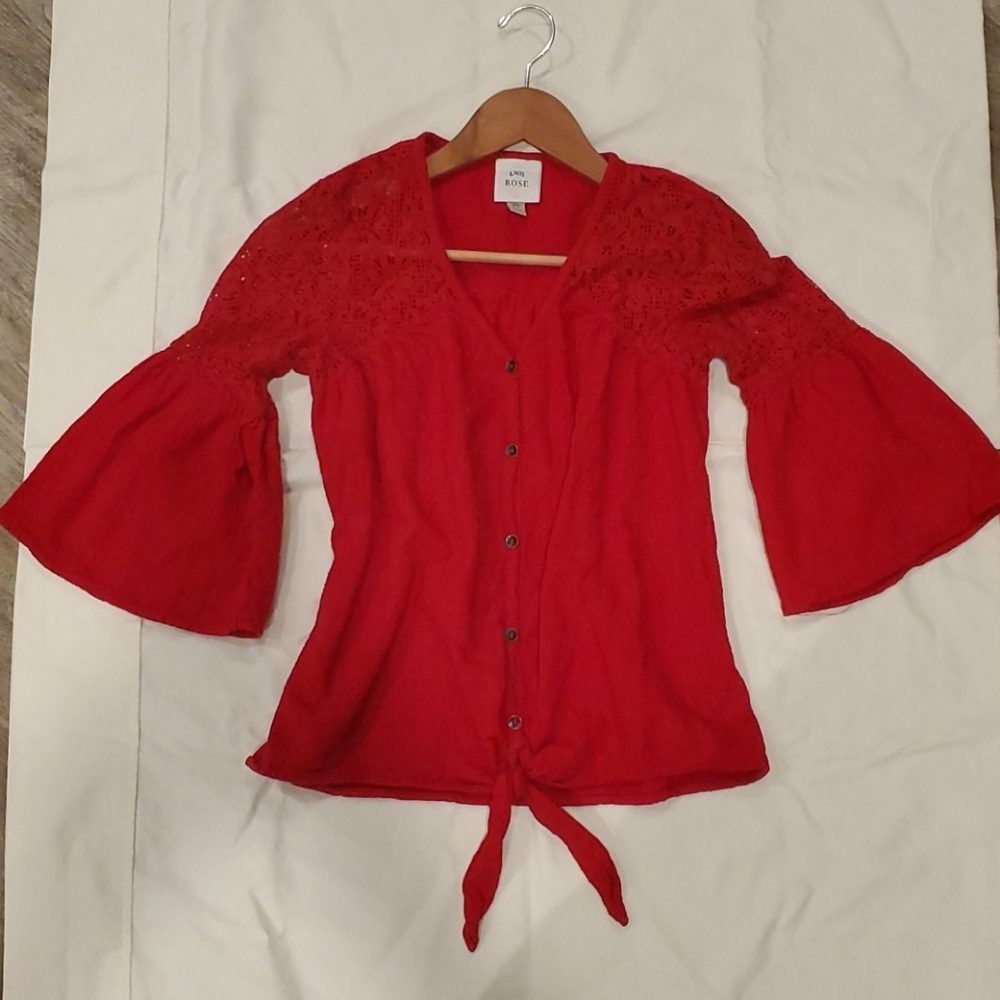 Red XS Knox Rose Blouse